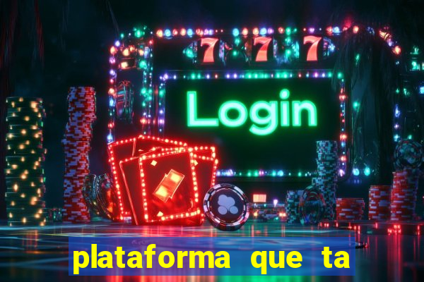 plataforma que ta pagando bem hoje